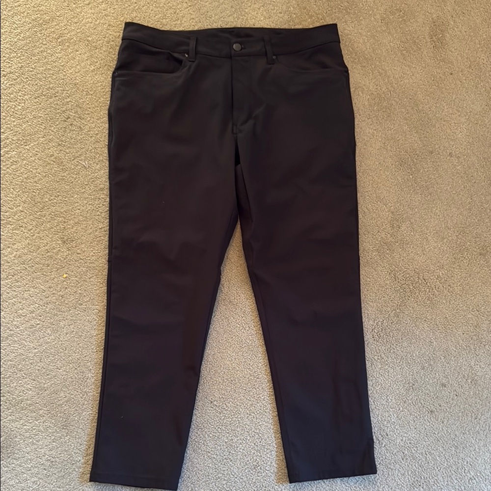 Men’s Lululemon athletica ABC Warpstreme black pants - Picture 2 of 7